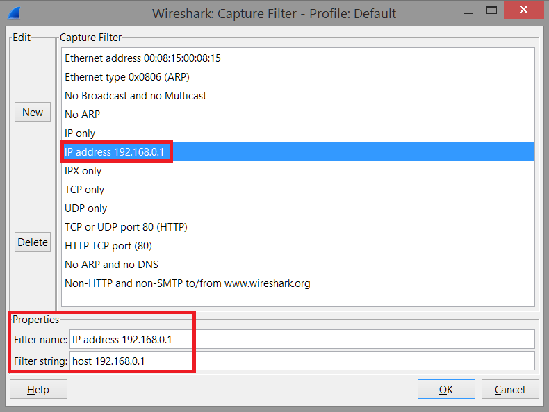 wireshark compare capture files